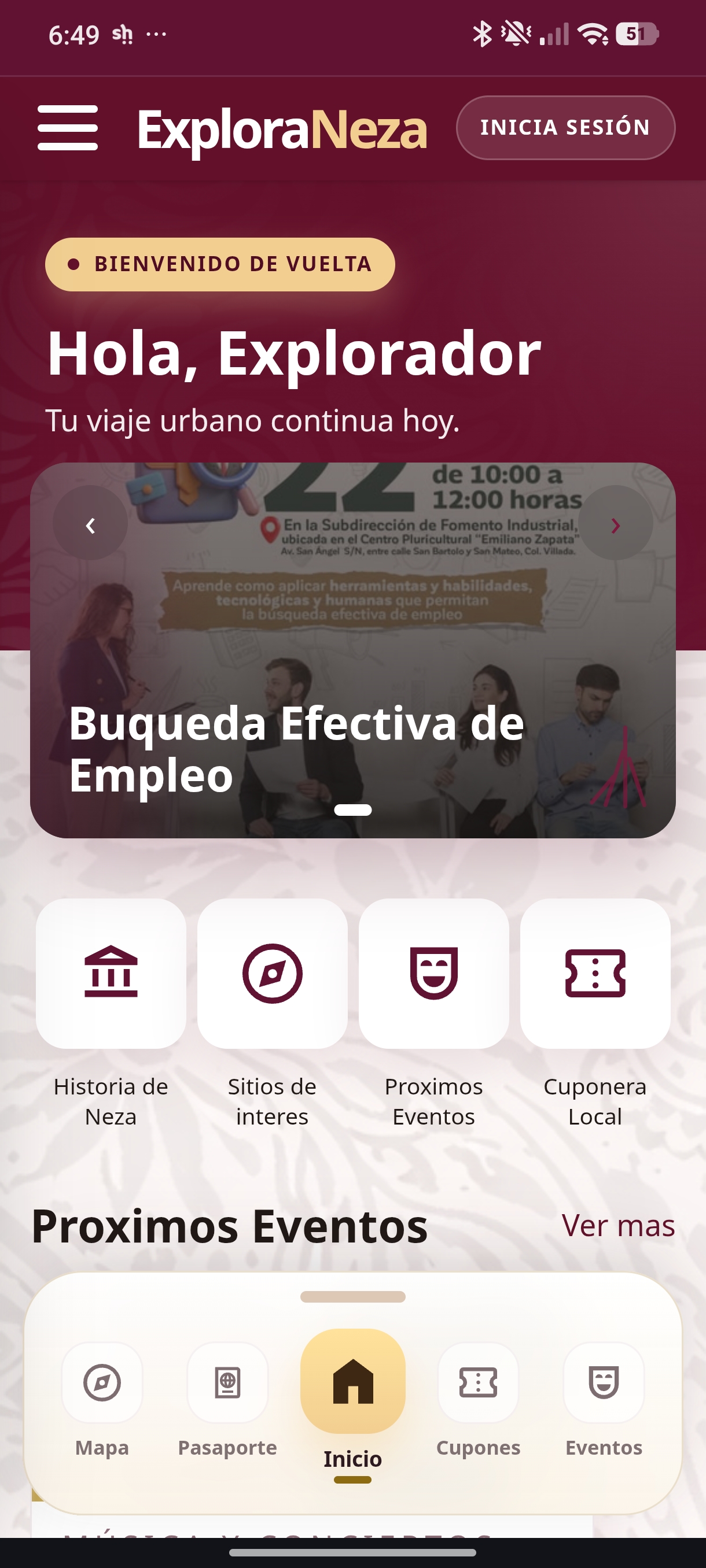 Paso 5 para instalar ExploraNeza en Android